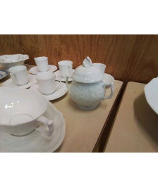 SUCRIER EN PORCELAINE DE LIMOGES