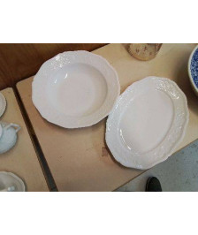 PLAT DE SERVICE EN PORCELAINE DE LIMOGES
