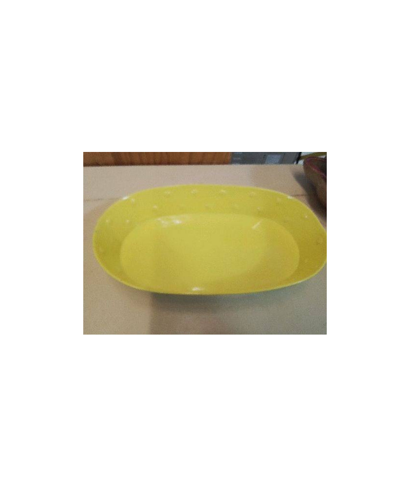 VIDE POCHE EN METAL JAUNE