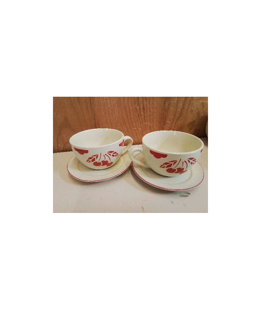 TASSE AVEC SOUCOUPE 