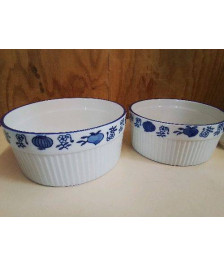 PLAT SOUFLÉ EN PORCELAINE