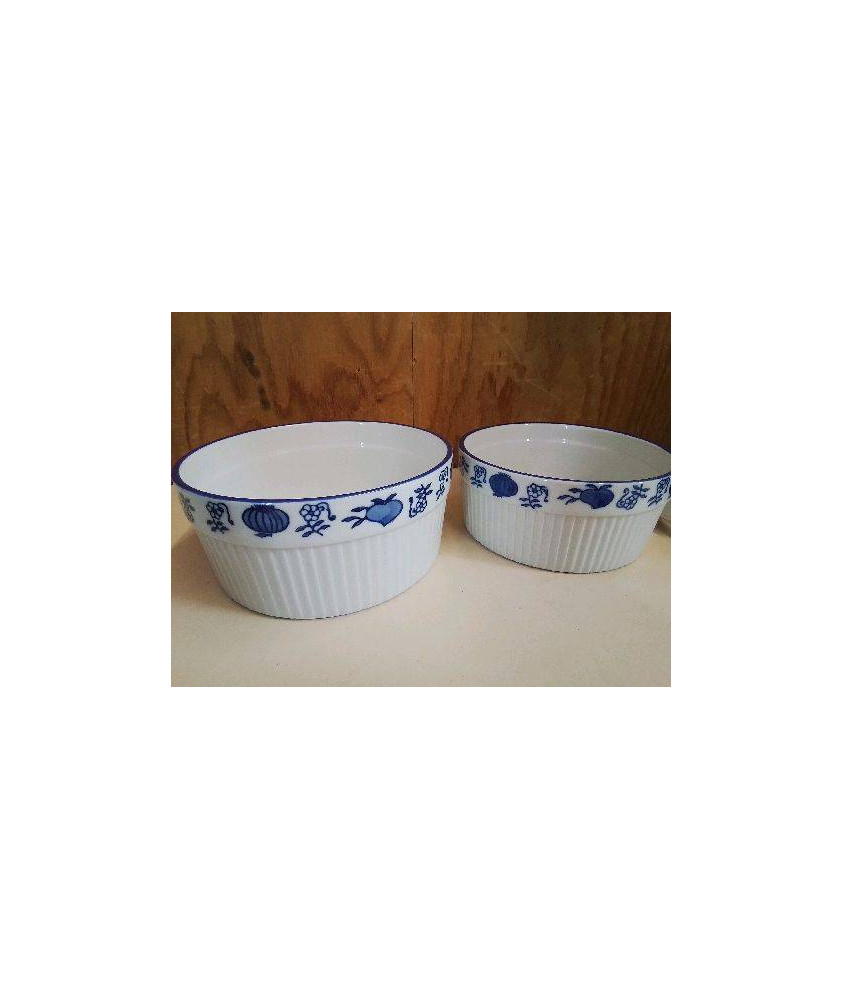 PLAT SOUFLÉ EN PORCELAINE