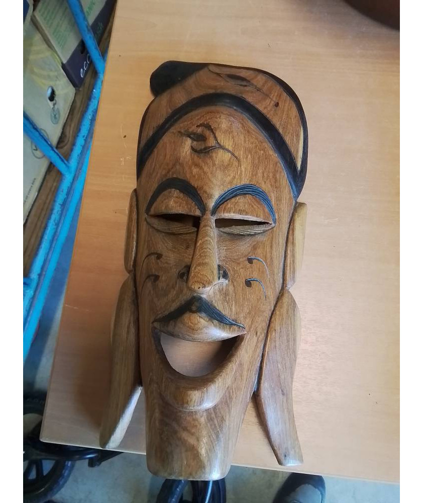 MASQUE AFRICAIN BOIS