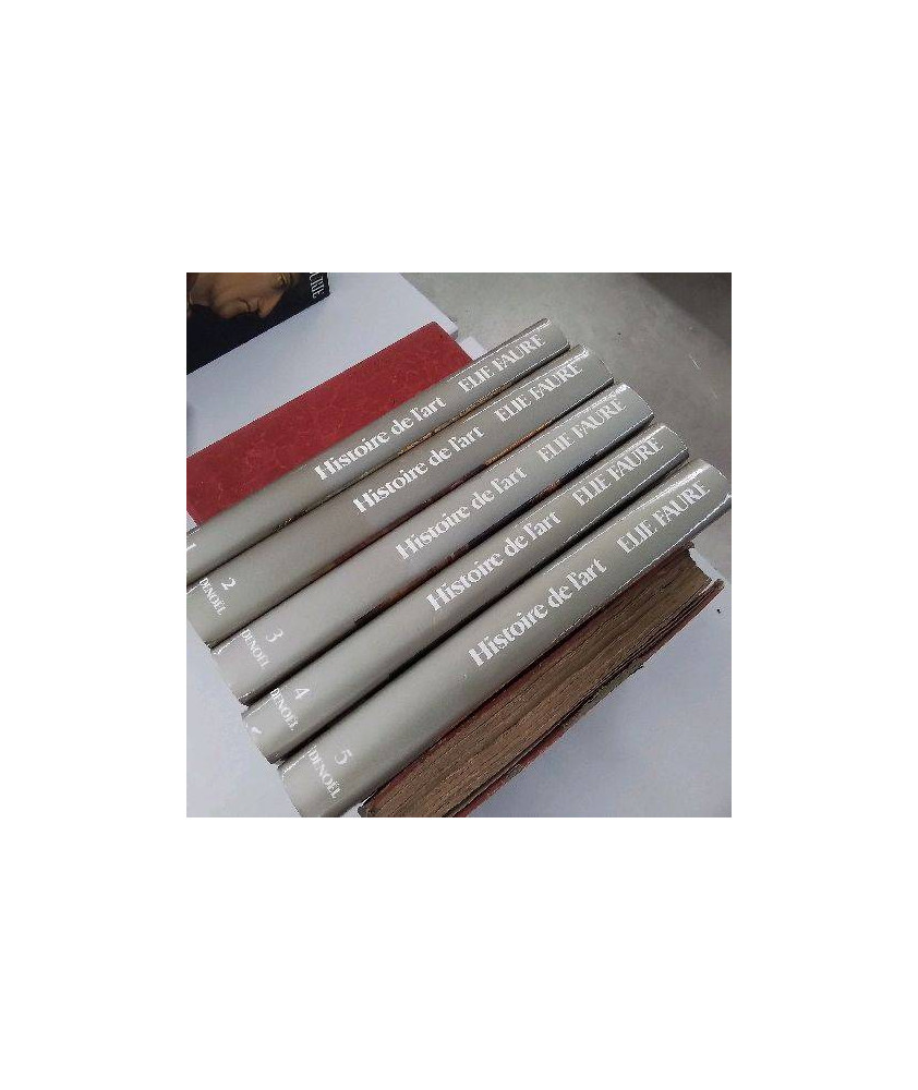 HISTOIRE DE L’ART EN 5 VOLUMES 