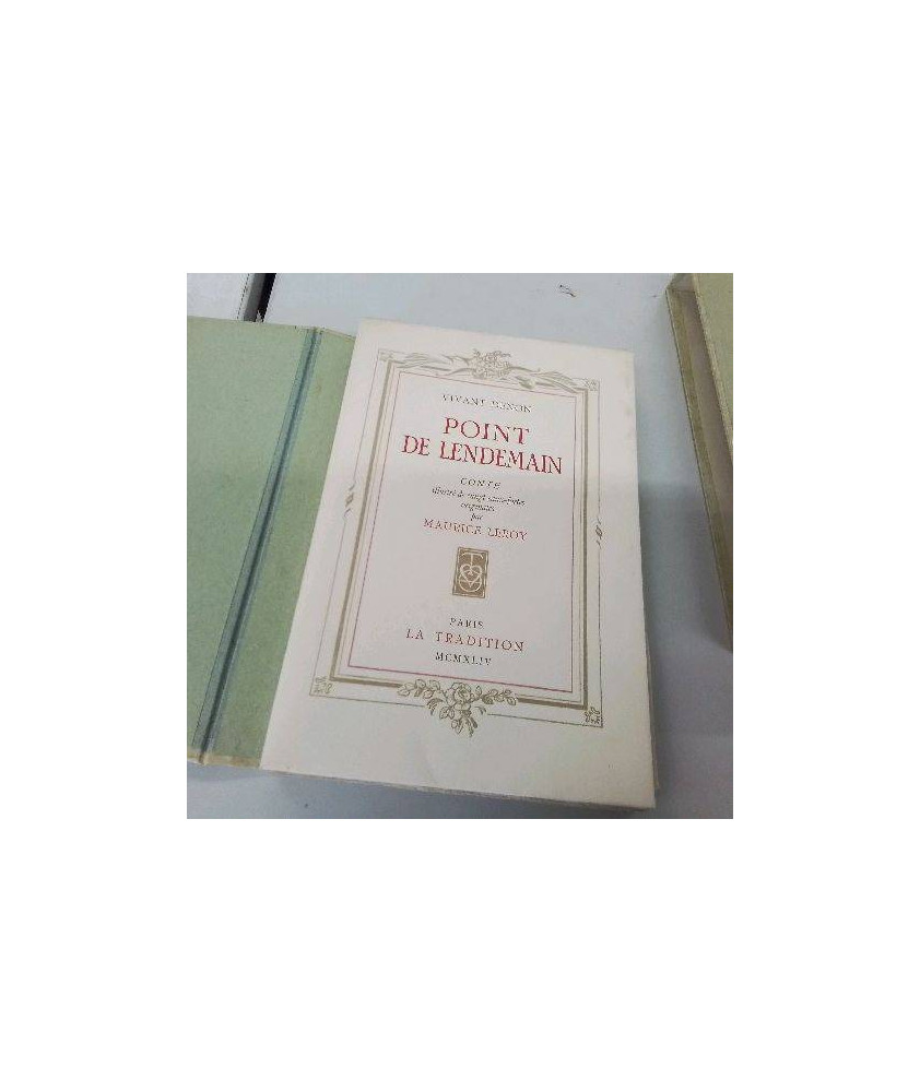 POINT DE LENDEMAIN 