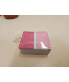 PETITE BOITE ROSE EN PORCELAINE 
