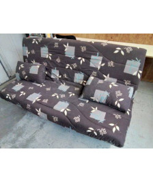 CLIC-CLAC GRIS AVEC MOTIF ASIATIQUE 