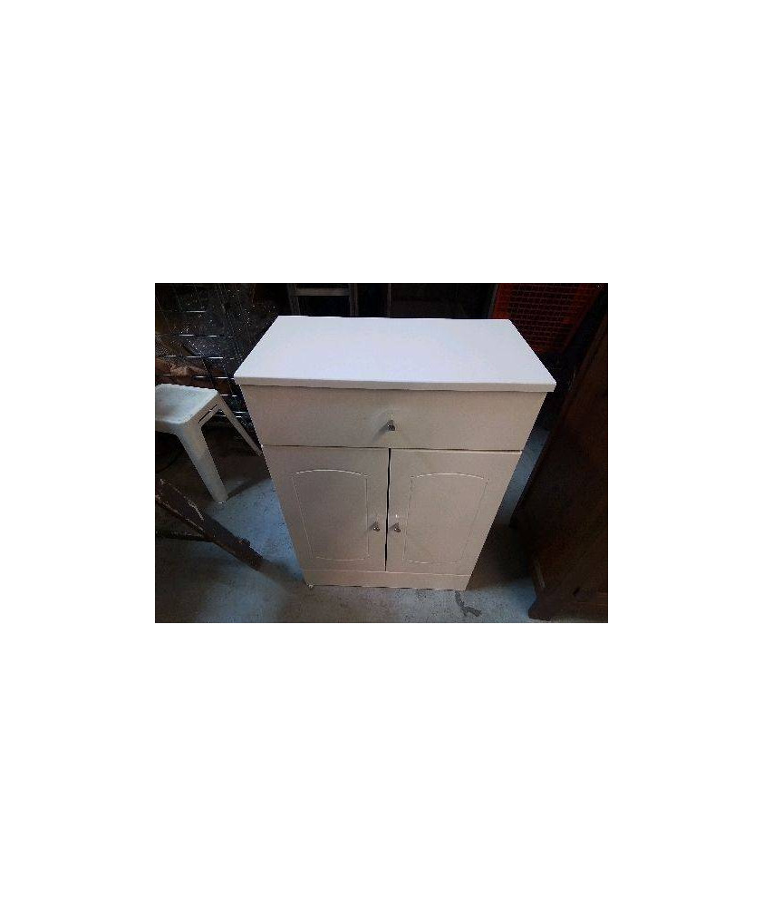 MEUBLE DE SALLE DE BAIN BLANC 