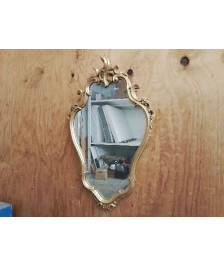 MIROIR DORÉ STYLE BAROQUE 
