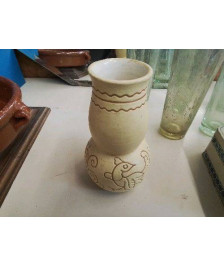 PETIT VASE MOTIF OISEAU 