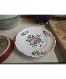 PLAT MOTIF FLORAL 