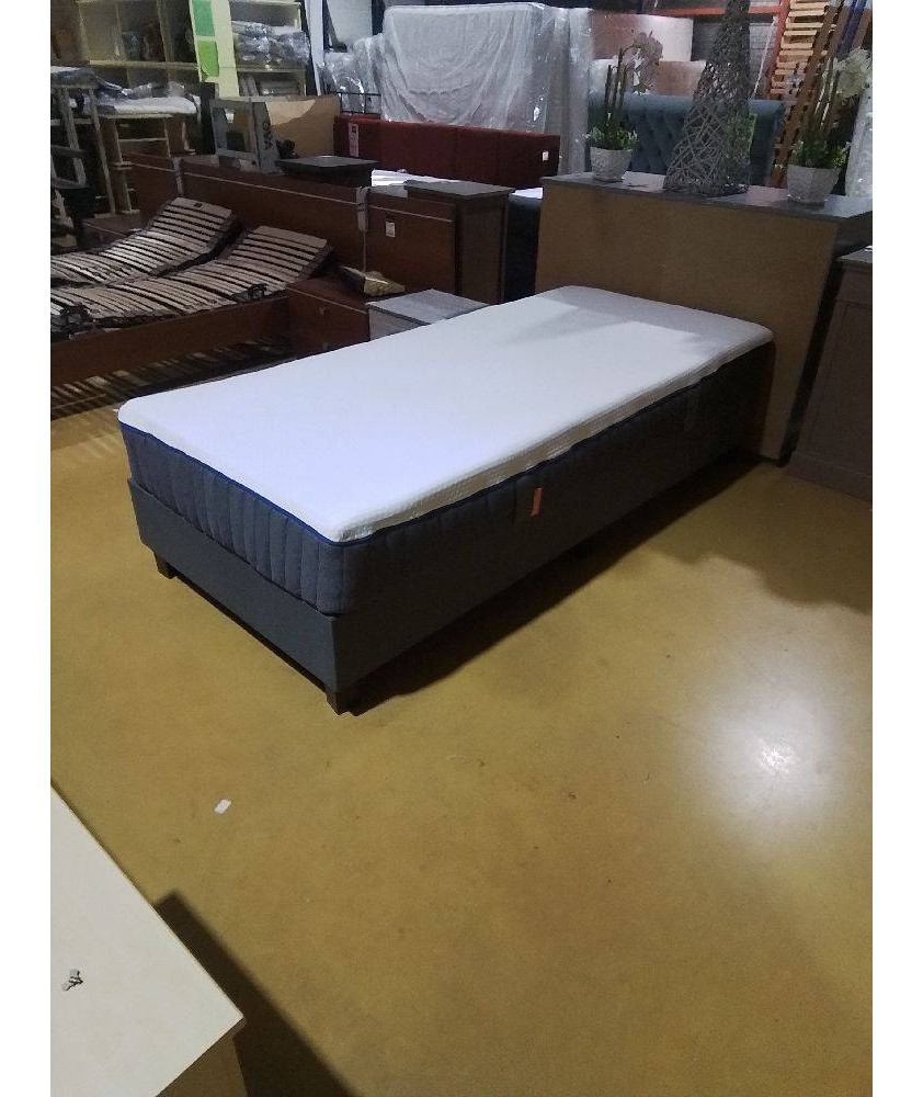 LIT BOX SPRING + MATELAS 90X200