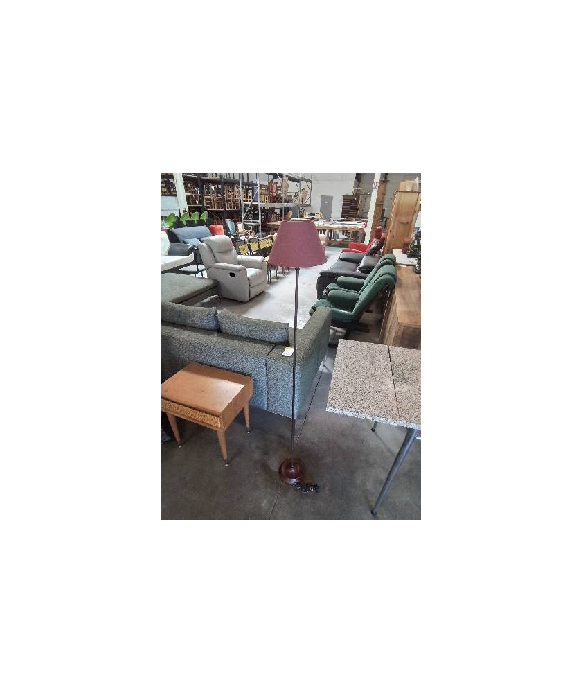 LAMPADAIRE MÉTAL ET BOIS MARRON AJ BORDEAUX 