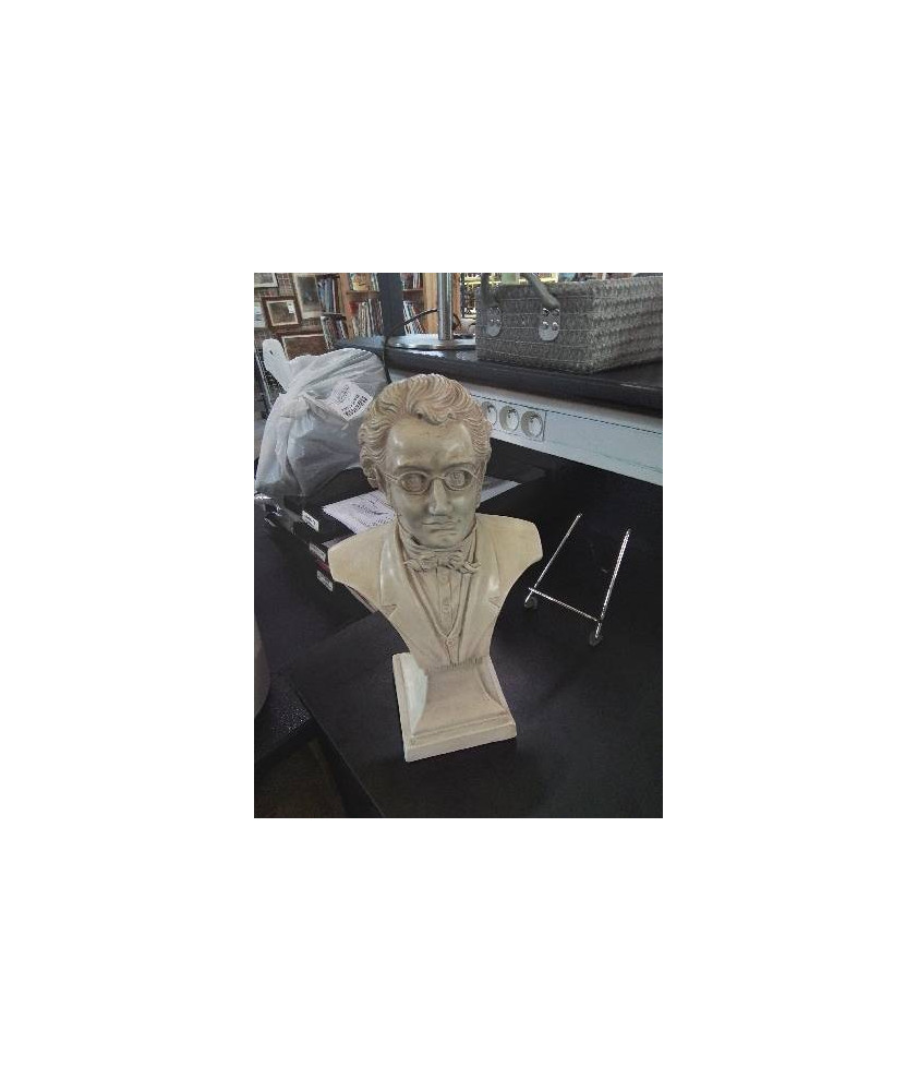 STATUETTE BUSTE CÉRAMIQUE F.SCHUBERT