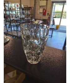 VASE CRISTAL TAILLE 20CM