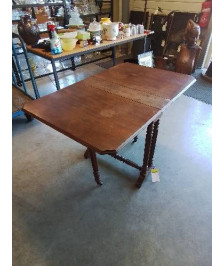 GATE TABLE BOIS ACAJOU XIXE 