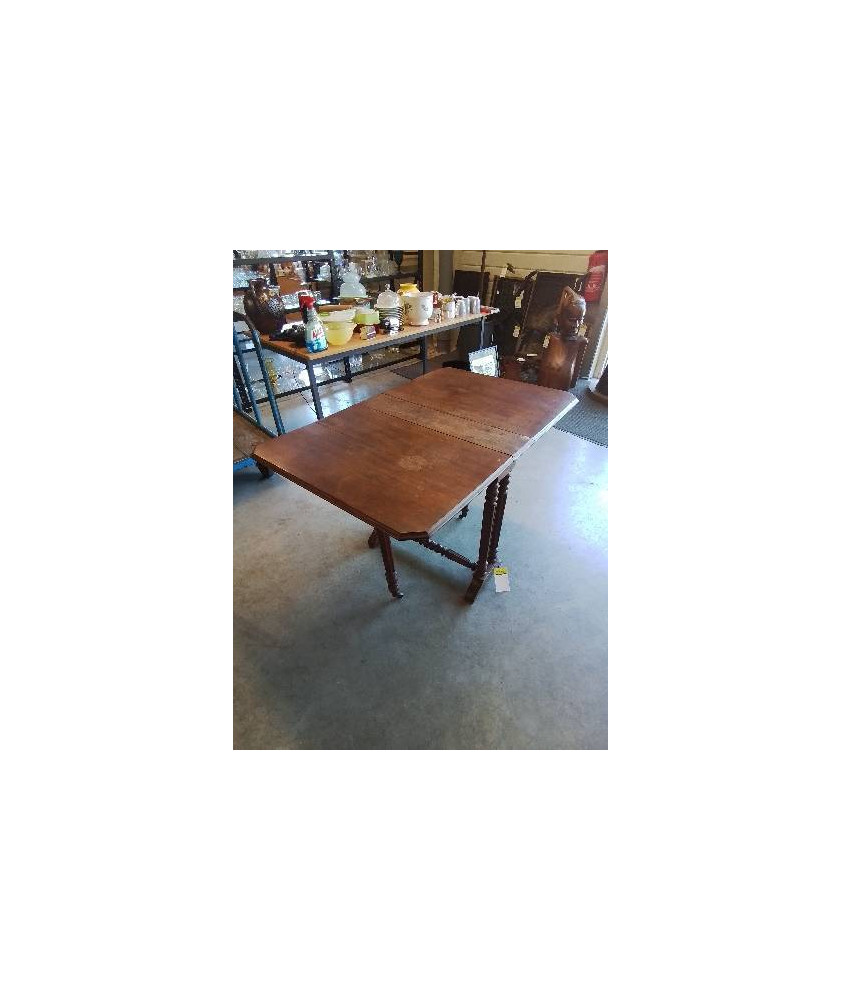 GATE TABLE BOIS ACAJOU XIXE 