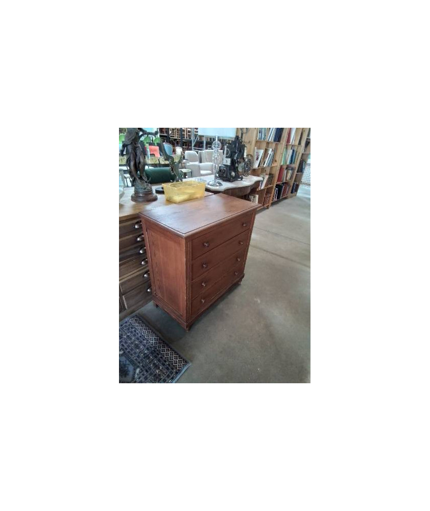 COMMODE PITCHPIN 4 TIROIRS DÉBUT XXE
