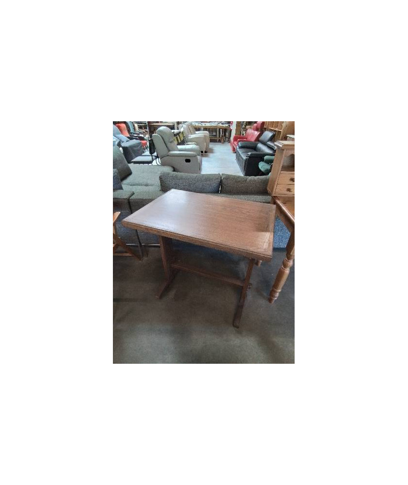TABLE BISTROT RECTANGULAIRE BOIS 