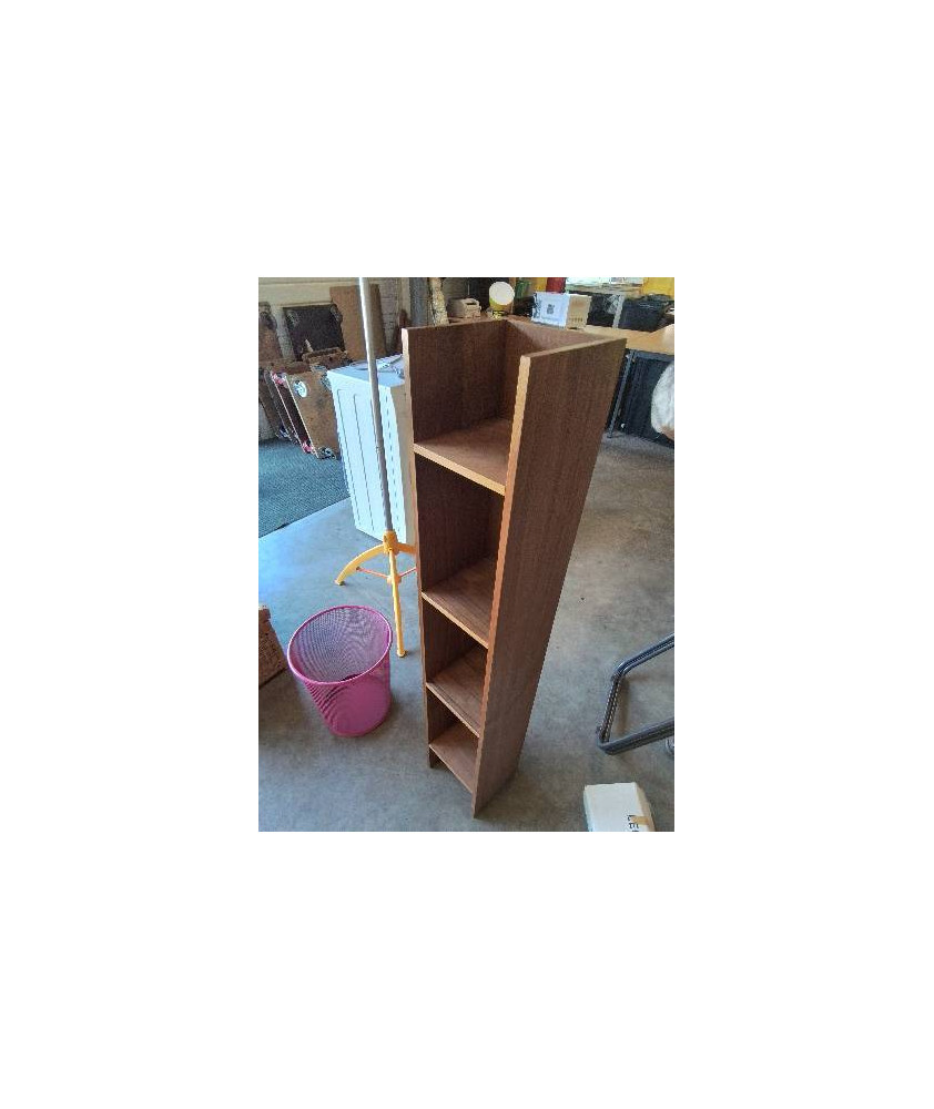 COLONNE RANGE CD’S BOIS 3 NICHES 