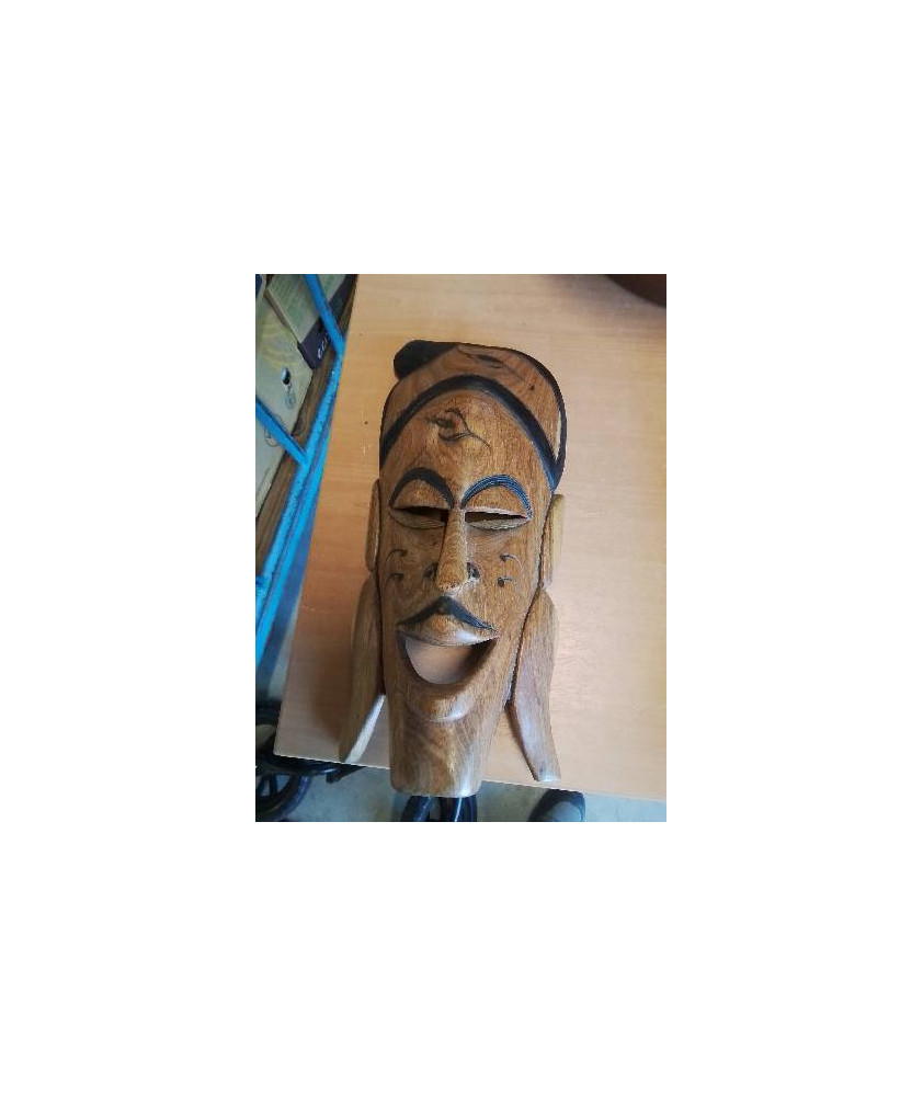 MASQUE AFRICAIN BOIS