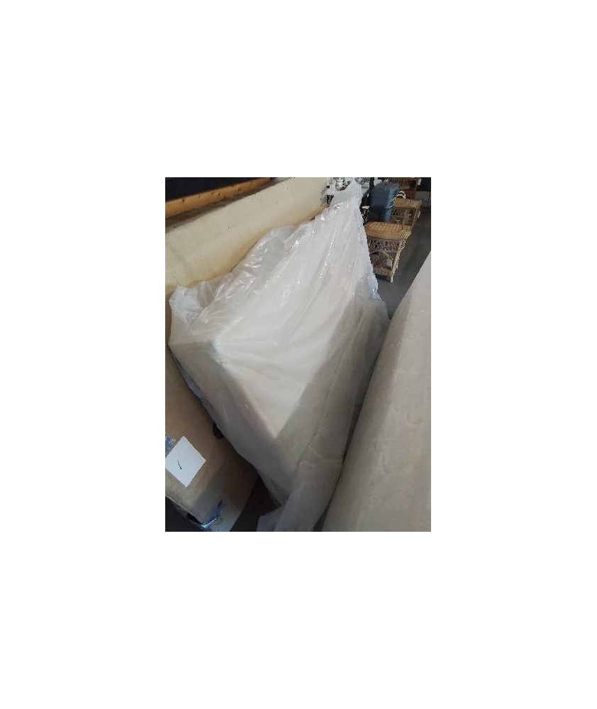 SOMMIER TAPISSER A LATTES TRECA AVEC PIEDS 90X200