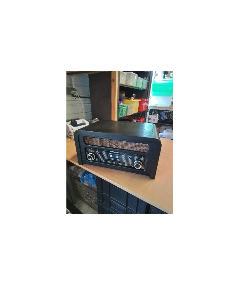 TOURNE DISQUE RADIO CD MICRO SYSTEM MUSE MT-115W