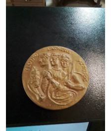 MÉDAILLE BRONZE NUL NE PEUT FUIR SON DESTIN BELLA RAFTOPOULOS(1902-1992)
