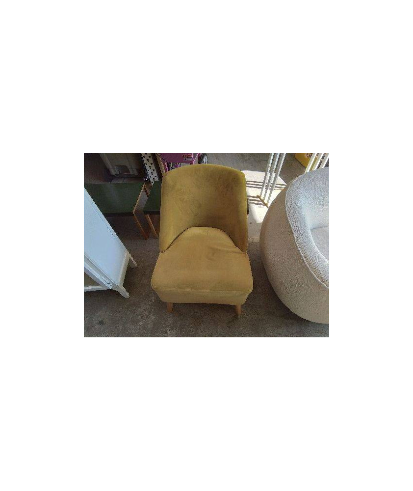 FAUTEUIL JAUNE CANARI 