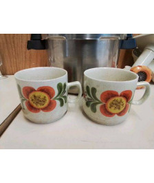 TASSE MOTIF FLORAL 