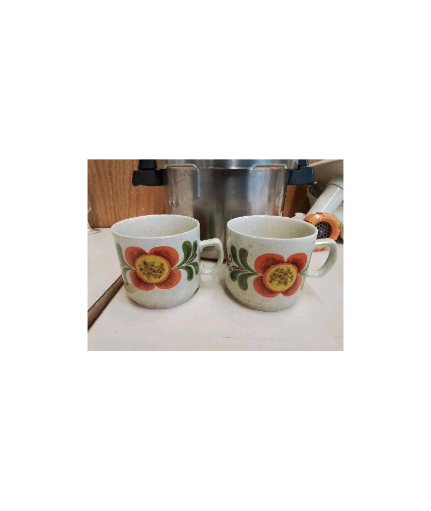 TASSE MOTIF FLORAL 
