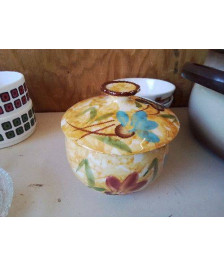 PETIT POT MOTIF FLORAL 