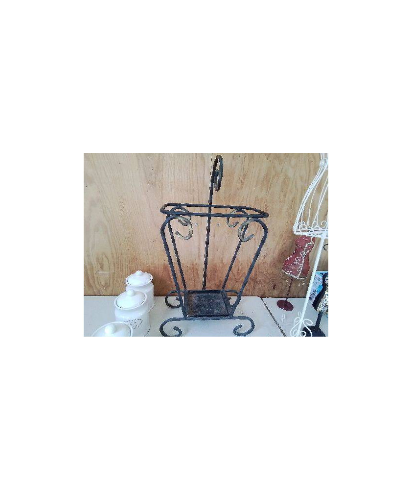 PORTE PARAPLUIE EN FER FORGÉ 