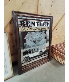 MIROIR RECTANGULAIRE PUBLICITAIRE BENTLEY