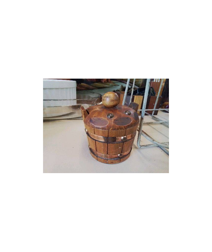 PETITE BOITE TABATIÈRE EN BOIS 
