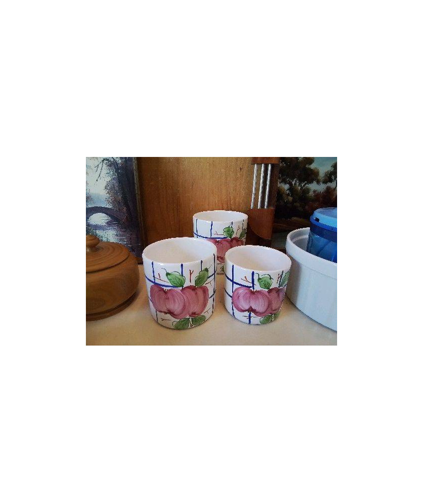 CACHE POT MOTIF FLORAL 
