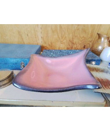 COUPE À FRUIT FAIT MAIN ROSÉ 