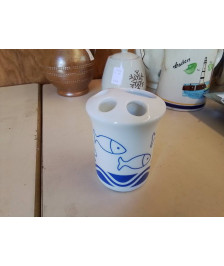 PETIT POT SALLE DE BAIN POISSON