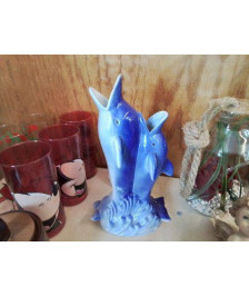 DECORATION DAUPHIN BLEU 