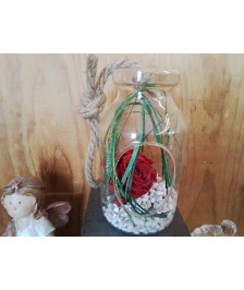 DECORATION ROSE ÉTERNELLE 