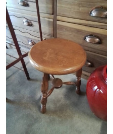 PORTE PLANTE ROND A ENTRETOISE BOIS 