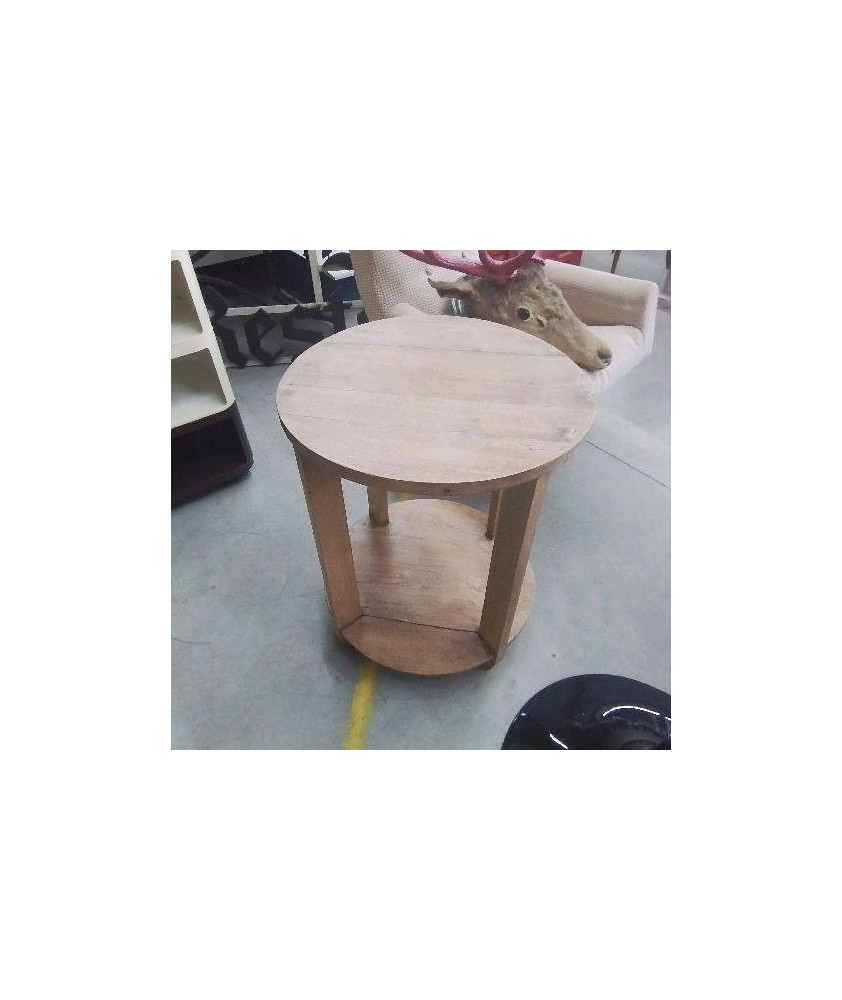 TABLE BOIS 2 PLATEAUX 