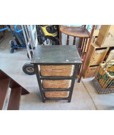 MEUBLE DE RANGEMENT PANIER 