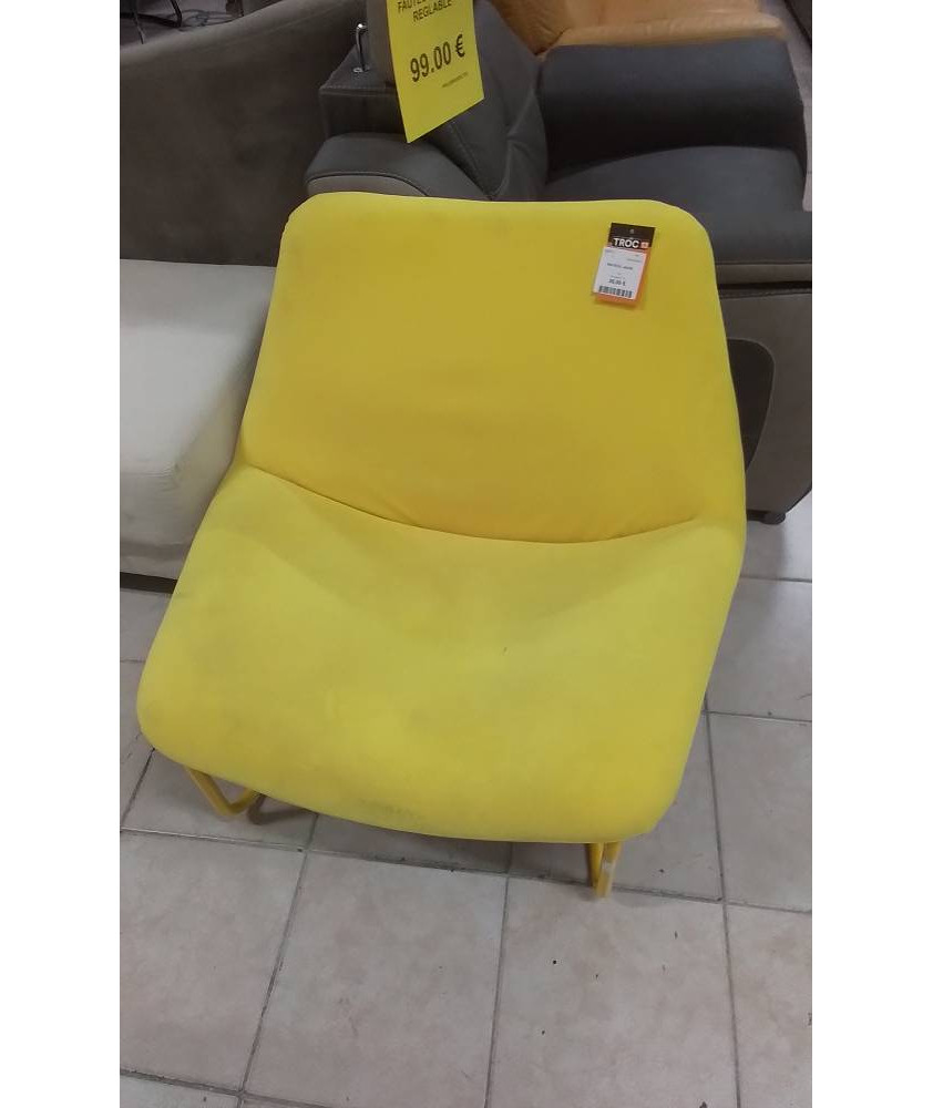 FAUTEUIL JAUNE