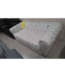 CANAPE CUIRE CHESTERFIELD