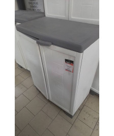 ARMOIRE 2P BASSE PLASTIQUE