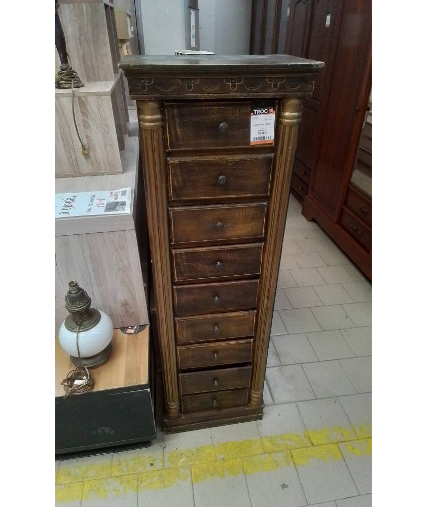 COLONNE 9T DOREE