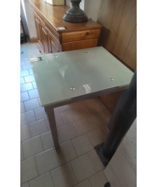 TABLE VERRE CUISINE 2ALL INTEGRE 