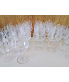 GRAND VERRE MOTIF VIGNE 