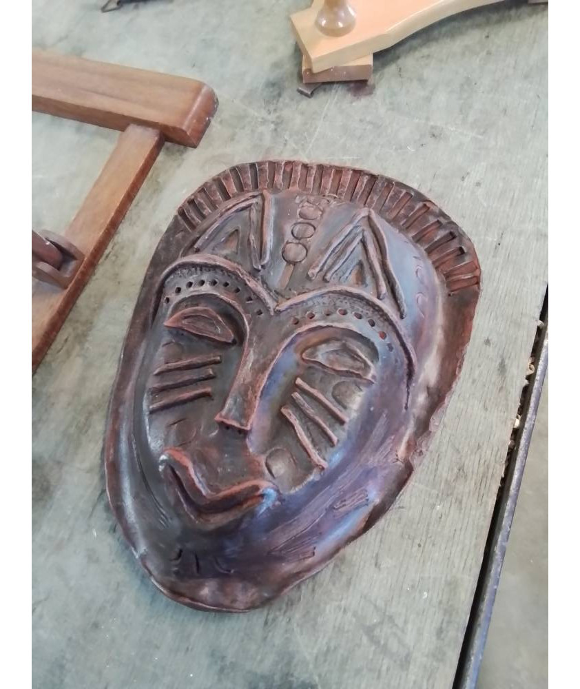 MASQUE AFRICAIN TERRE CUITE